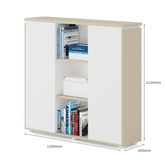 Ukko-B Wooden Office Desk Tall Side Cabinet